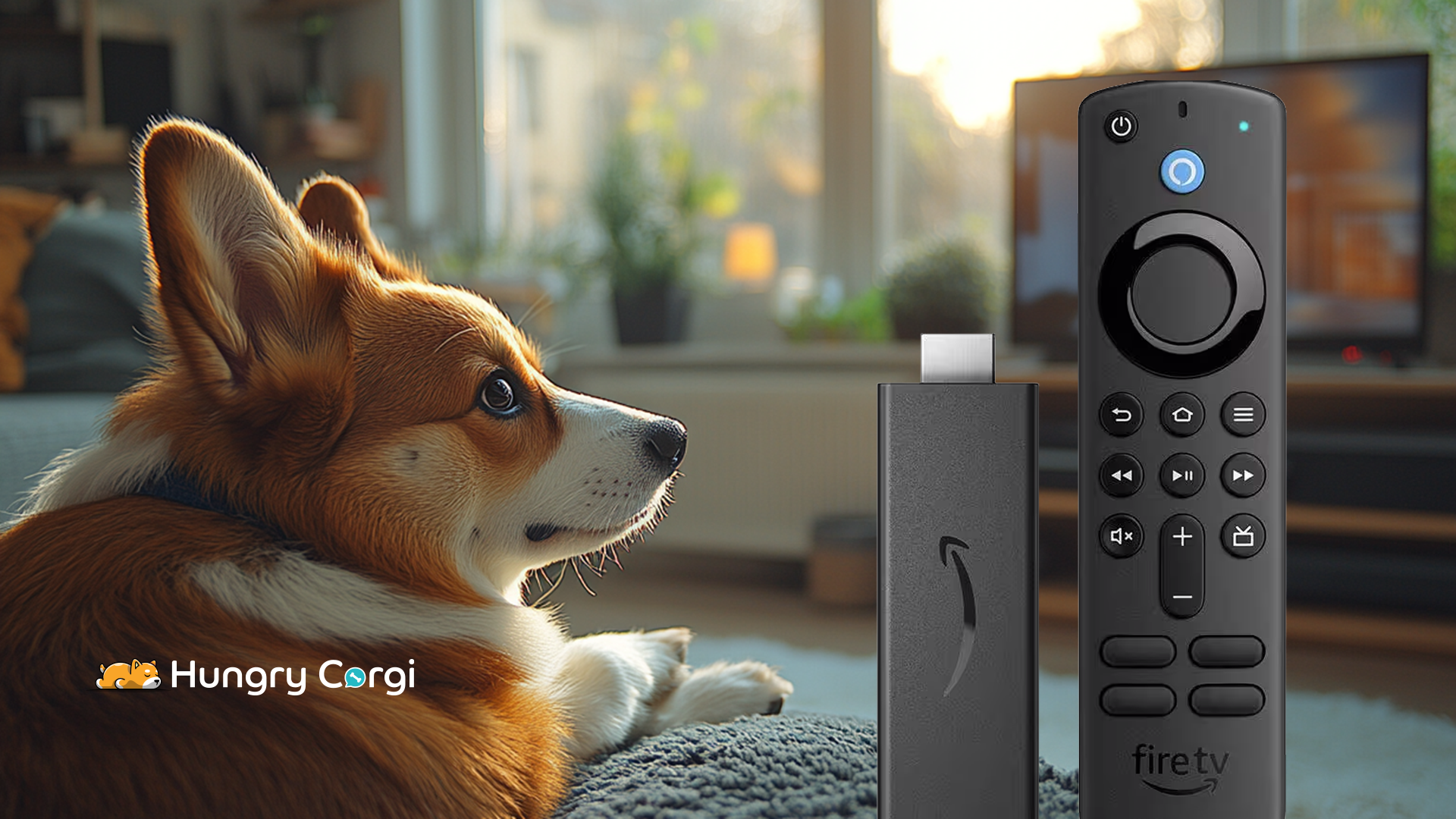 Amazon Fire TV Stick 4K Hungry Corgi Review