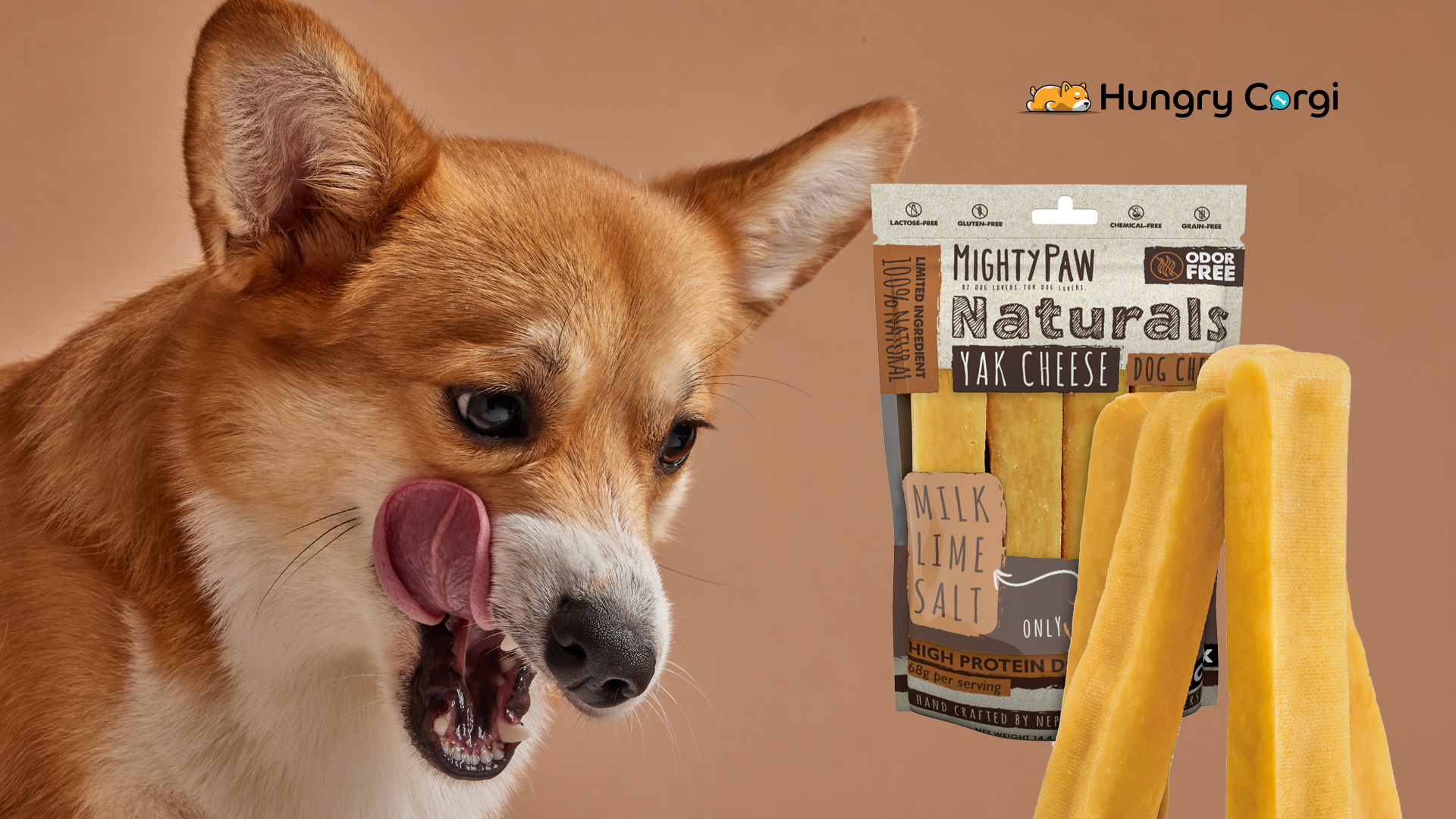 Mighty Paw Yak Cheese Dog Chews