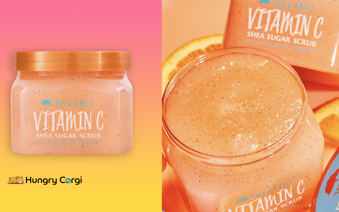 Tree Hut Vitamin C Shea Sugar Scrub: A Corgi’s Take on Silky Smooth Skin